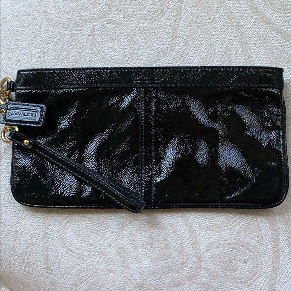 Black Coach clutch